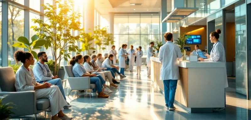 Healthcare intrustry IoT application